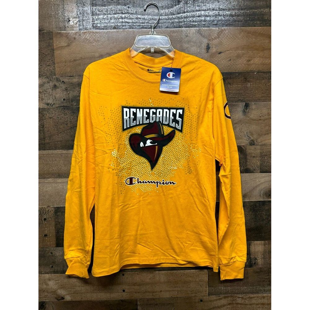NWT Champion Men's Renegades Long Sleeve T-Shirt Size Small *MSRP $40*